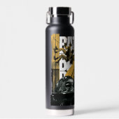 Dynamische Duo Scrapbook-foto Waterfles (Voorkant)