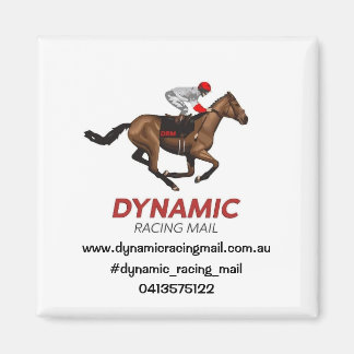 dynamische e-mailmagneet voor races magneet