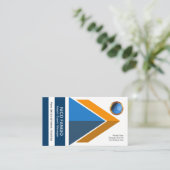 Dynamische Enterprise Lively Import Export Manager Visitekaartje (Staand voorkant)