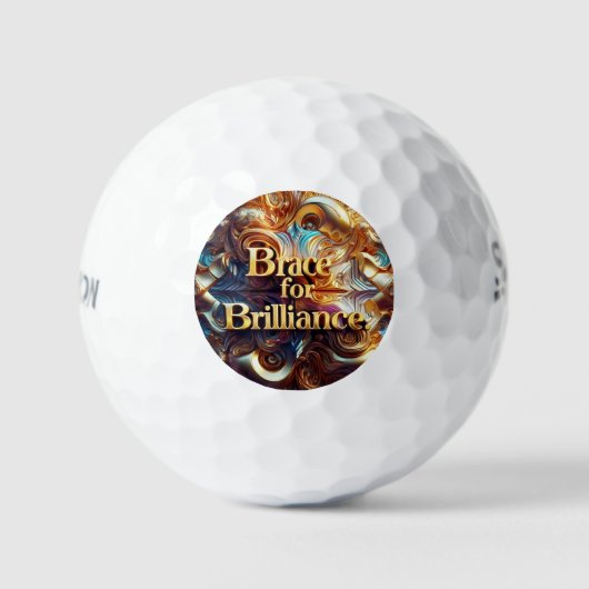 "Dynamische expressies" Golfballen (Voorkant)