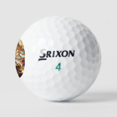"Dynamische expressies" Golfballen (Logo)
