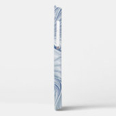 Dynamische Fantasie Abstract Blau Tinten Fractal K Case-Mate iPhone Case (Achterkant / Links)