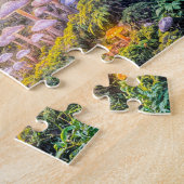 Dynamische Fantasy Elf in Betoverd Bos Paddenstoel Legpuzzel (Zijkant)