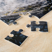 Dynamische Fantasy-trol in dramatisch atmosferisch Legpuzzel (Zijkant)