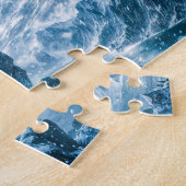 Dynamische Fantasy Walkure in stralende slag atmos Legpuzzel (Zijkant)