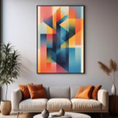 Dynamische Geometrie Canvas Afdruk