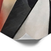 Dynamische Geometrische Compositie Poster (Hoek)