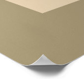 Dynamische geometrische fusie - rood, zwart en bei poster (Hoek)