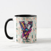 Dynamische Geometrische Monogrammok - V voor Victo Mok (Links)
