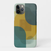 Dynamische geometrische overlapping Case-Mate iPhone case (Achterkant)