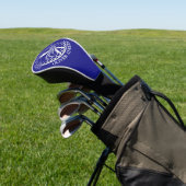 Dynamische Golfer Silhouet Persoonlijk Golfheadcover (Insitu)