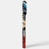 Dynamische golven: walvissen in harmonie Case-Mate iPhone case (Achterkant / Rechts)