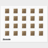 Dynamische Goud ECHTE PATRIOT Sticker Motief (Vel)
