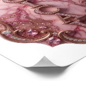 Dynamische Goud MAGICAL 3D-tekstkunst Poster (Hoek)