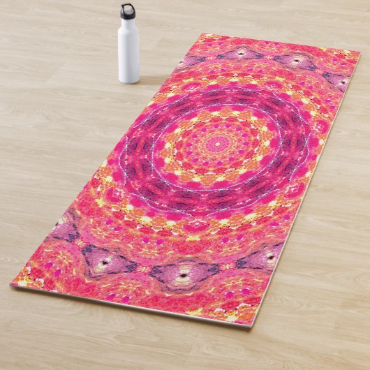 Dynamische grafische Pop Kunstontwerp Yoga Mat (In situ)