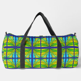 Dynamische graslanden met blauw plunjezak