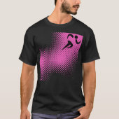 Dynamische hardloop sporten t-shirt (Voorkant)