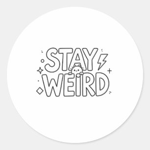 Dynamische hardlooprobot blijf bewegen sticker