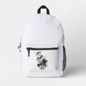 Dynamische hiphopartiest bedrukte rugzak (Voorkant)