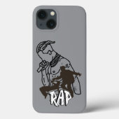 Dynamische hiphopartiest Case-Mate iPhone case (Achterkant)