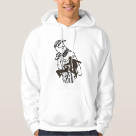 Dynamische hiphopartiest hoodie