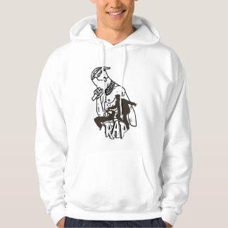 Dynamische hiphopartiest hoodie