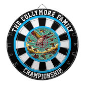 Dynamische Jacht Ducks Wall Decor Dartbord (Voorkant)