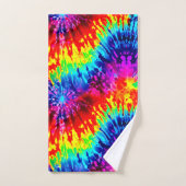 DYNAMISCHE KLEUR MODERNE TIE-DYE BAD HANDDOEK (Handdoek)