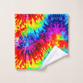 DYNAMISCHE KLEUR MODERNE TIE-DYE BAD HANDDOEK (Wasdoekje)