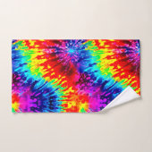 DYNAMISCHE KLEUR MODERNE TIE-DYE BAD HANDDOEK (Handdoek)