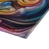 dynamische kleurvortex snijplank (Hoek)