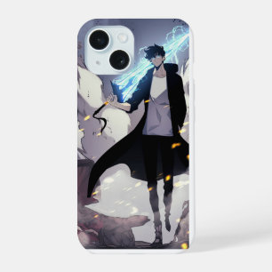 dynamische krijger staand iPhone 15 case