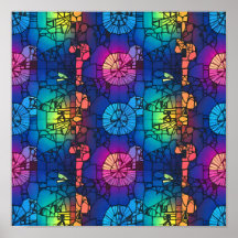 Dynamische Lichtgevende Abstracte Kunst Wand Decor