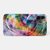 Dynamische Lijnen Abstractie Case-Mate iPhone Case (Achterkant (horizontaal))