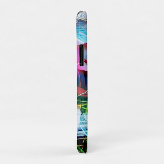 Dynamische Lijnen Abstractie Case-Mate iPhone Case (Achterkant/rechts)