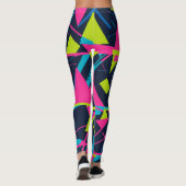 Dynamische lijnen leggings (Achterkant)