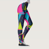 Dynamische lijnen leggings (Rechts)