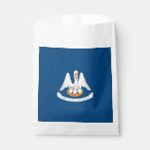 Dynamische Louisiana de Grafische Vlag van de Staa Bedankzakje (Voorkant)