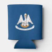 Dynamische Louisiana de Grafische Vlag van de Staa Blikjeskoeler (Achterkant)