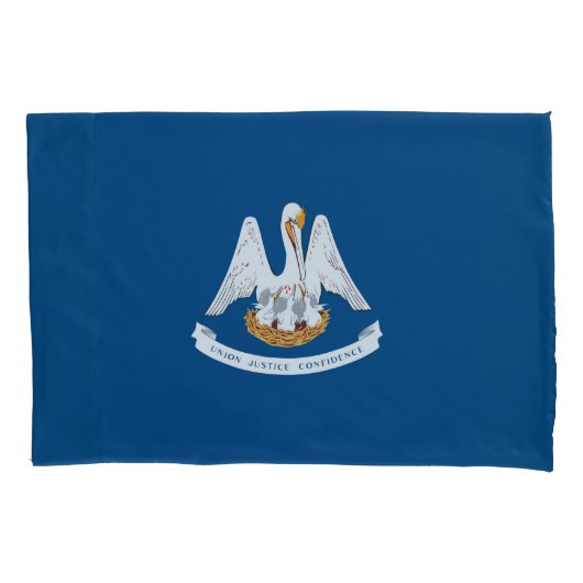 Dynamische Louisiana de Grafische Vlag van de Staa Kussensloop (Voorkant)