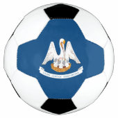 Dynamische Louisiana de Grafische Vlag van de Staa Voetbal (Voorkant)