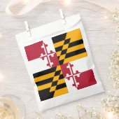 Dynamische maryland State Flag Graphic op a Bedankzakje (Geknipt)