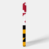 Dynamische maryland State Flag Graphic op a Case-Mate iPhone Case (Achterkant / Rechts)