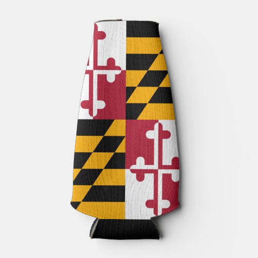 Dynamische maryland State Flag Graphic op a Flesjeskoeler (Voorkant)