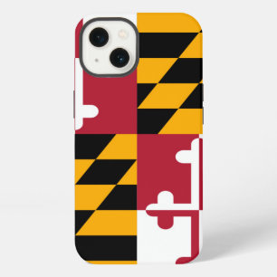Dynamische maryland State Flag Graphic op a iPhone 13 Hoesje