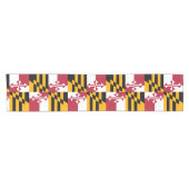 Dynamische maryland State Flag Graphic op a Korte Tafelloper (Horizontaal)