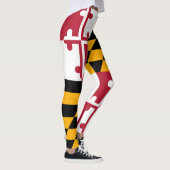 Dynamische maryland State Flag Graphic op a Leggings (Rechts)