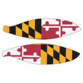 Dynamische maryland State Flag Graphic op a Mini Basketbal (Panelen)