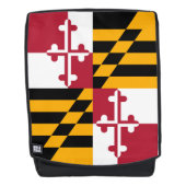 Dynamische maryland State Flag Graphic op a Rugtassen (Voorkant)