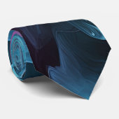 Dynamische meer-kleurige rookontwerp nekband das (Opgerold)